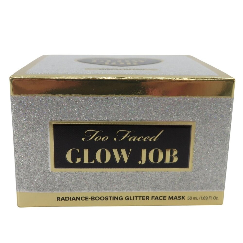Too Faced Glow Job Radiance Boosting Glitter Face Mask 50mL NEW In Box NIB